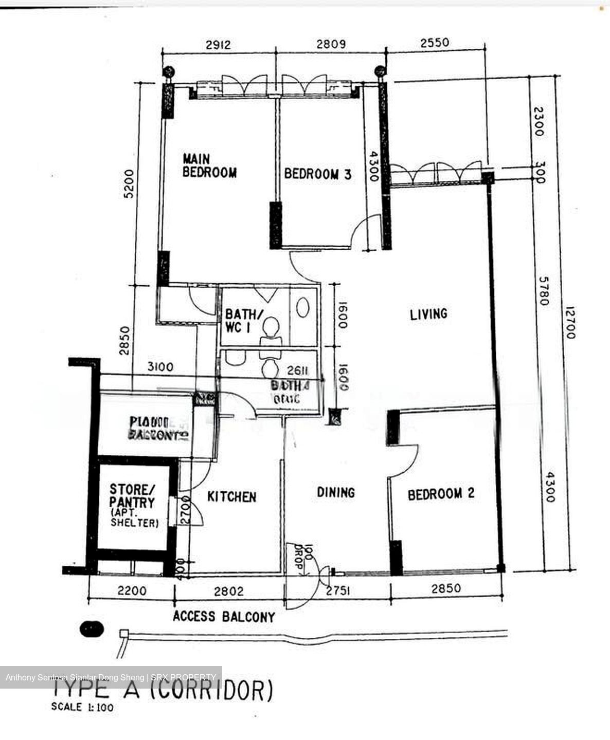 Blk 467 Blue Riverview (Sembawang), HDB 4 Rooms #579773851